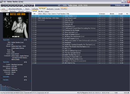 U2 - Rattle And Hum (DVD-Video Audio Demux - AC3 6ch to PCM Stereo - 16bit/48kHz)