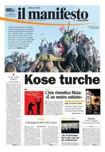 il Manifesto - 17 Luglio 2016