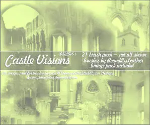 Castle Visions Brushes for Adobe Photoshop