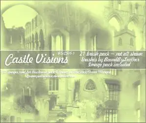 Castle Visions Brushes for Adobe Photoshop 