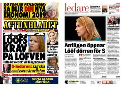 Aftonbladet – 28 november 2018