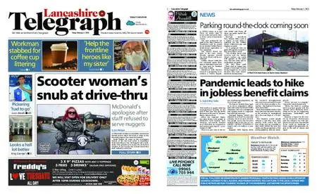 Lancashire Telegraph (Burnley, Pendle, Rossendale) – February 05, 2021
