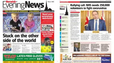 Norwich Evening News – March 25, 2020