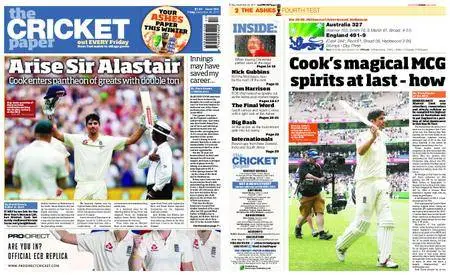 The Cricket Paper – December 29, 2017