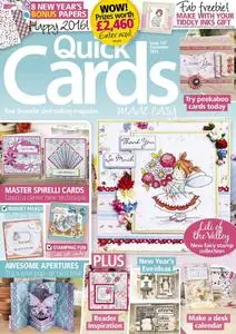 Quick Cards Made Easy – December 2015