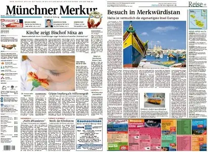 Münchner Merkur Wochenendausgabe vom 8./9. Mai 2010