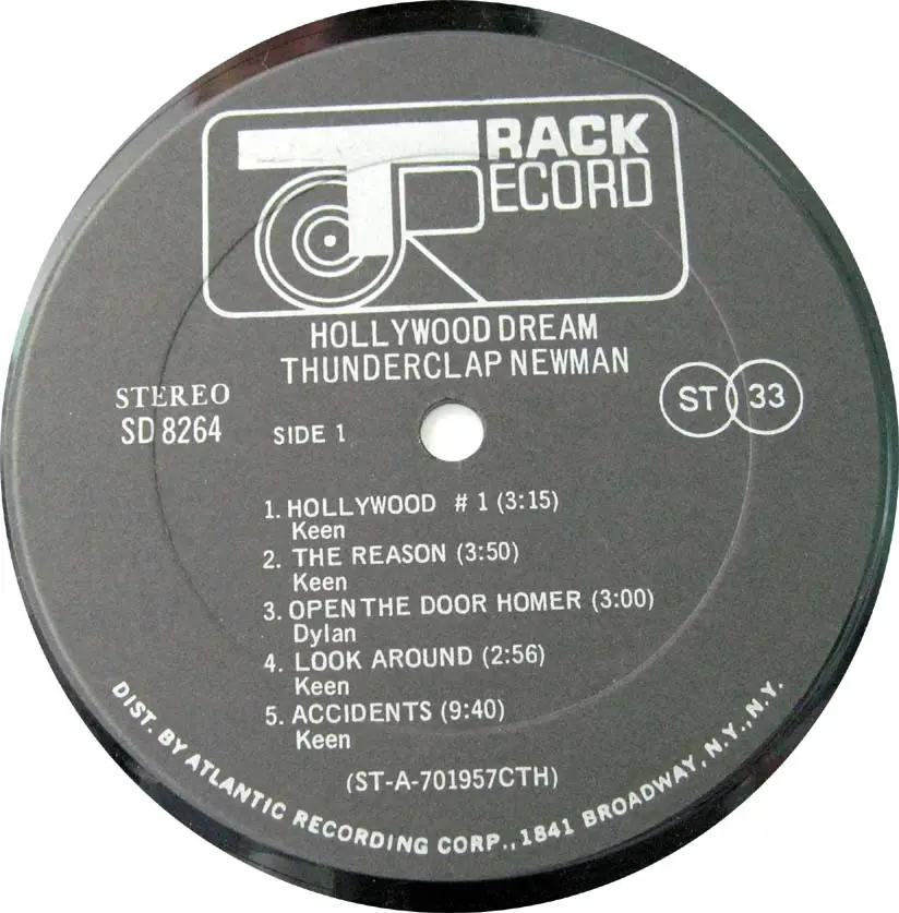 Thunderclap Newman: Hollywood Dream - Original Track/Polydor Release (24-bit/96kHz Vinyl Rip)