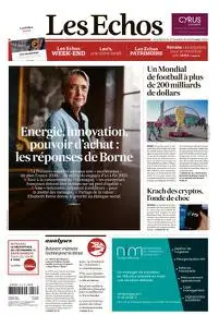 Les Echos du Vendredi 18 et Samedi 19 Novembre 2022