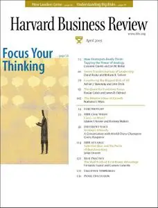 Harvard Business Review / April 2005