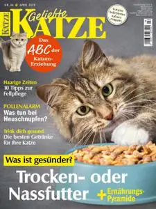 Geliebte Katze – April 2019