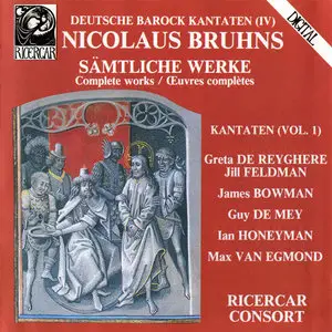 Ricercar consort - Deutsche Barock Kantaten Vol. 4: Nicolaus Bruhns (1989)