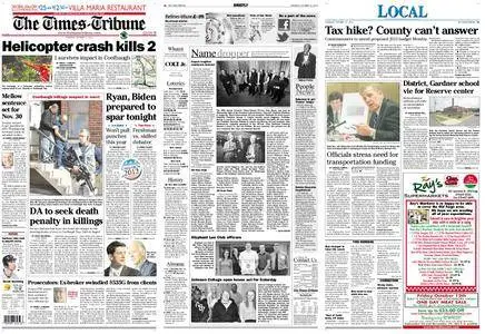 The Times-Tribune – October 11, 2012