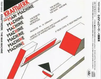 Kraftwerk - The Man Machine (1978) {2005, Japanese Reissue} Re-Up
