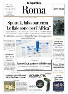 la Repubblica Roma - 10 Marzo 2021