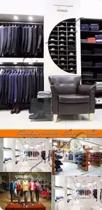 Boutique counter showcase photo