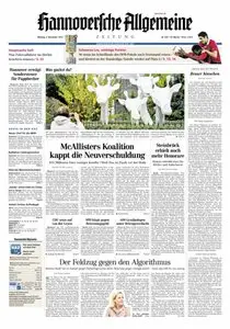 Hannoversche Allgemeine Zeitung - 05.11.2012