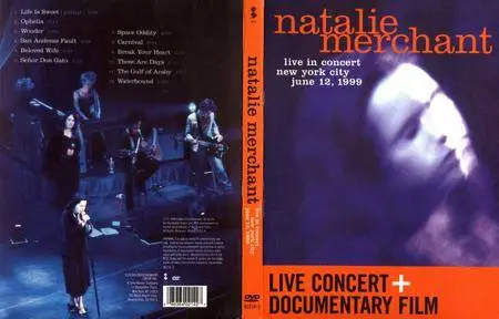 Natalie Merchant - Live In Concert (1999) CD & DVD Releases