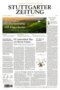 Stuttgarter Zeitung Filder-Zeitung Leinfelden/Echterdingen - 15. Januar 2019