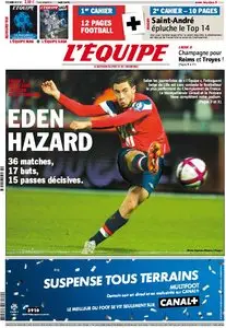 L'Equipe Edition du Samedi 12 Mai 2012