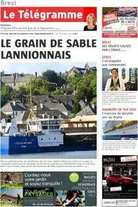 Le Télégramme du Jeudi 14 Septembre 2016