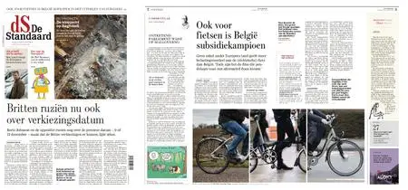 De Standaard – 29 oktober 2019