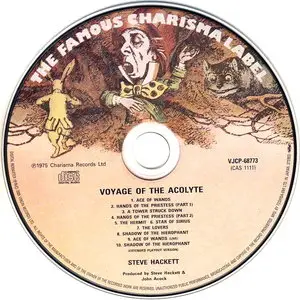 Steve Hackett - Voyage of the Acolyte (1975) [Japan Mini-LP CD 2006]