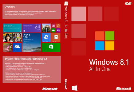 Microsoft Windows 8.1 AIO (x86/x64) Multilanguage March 2016