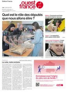 Ouest-France Édition France – 18 juin 2022