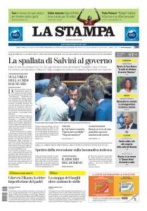 La Stampa - 8 Agosto 2019