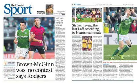 The Herald Sport (Scotland) – December 11, 2017