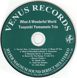 Tsuyoshi Yamamoto Trio - What A Wonderful World (2013) {Venus Japan}