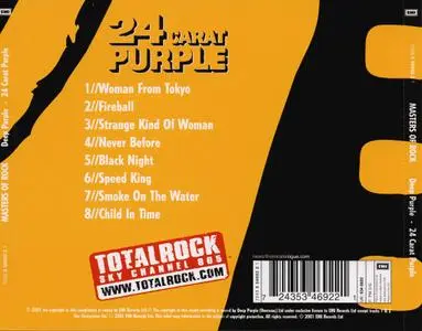 Deep Purple - 24 Carat Purple (1975) [2001, EMI 724353469221]