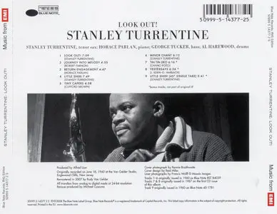 Stanley Turrentine - Look Out! (1960) {2008 BN Rudy Van Gelder Remaster}