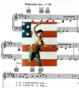 Bruce Springsteen Sheet Music For Piano, Guitare, Lyrics