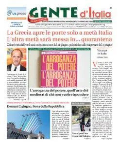 La Gente d'Italia - 1 Giugno 2020