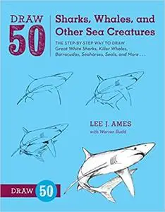 Draw 50 Sharks, Whales, and Other Sea Creatures