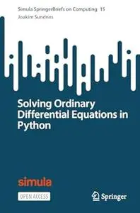 Solving Ordinary Differential Equations in Python