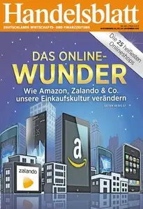Handelsblatt vom Freitag, 22. November 2013