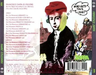 Frank Zappa - Francesco Zappa (1984) {Universal}