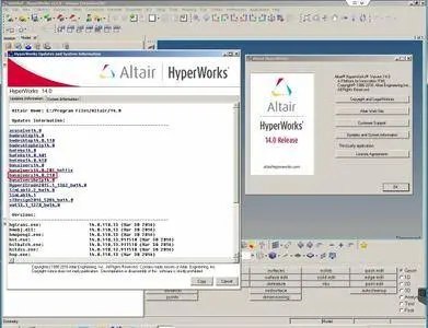 Updates (04.2016) for Altair HyperWorks 14.0