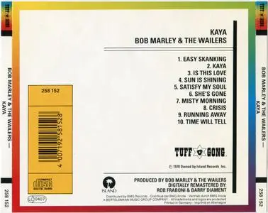 Bob Marley & The Wailers - Kaya (1978)