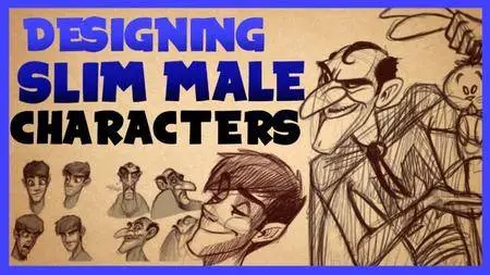 Toonbox Studio - Designing The Male Character: Slim Characters