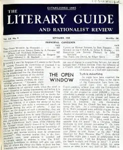 New Humanist - The Literary Guide, September 1945