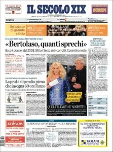 IL SECOLO XIX DEL 20 FEBBRAIO 2010