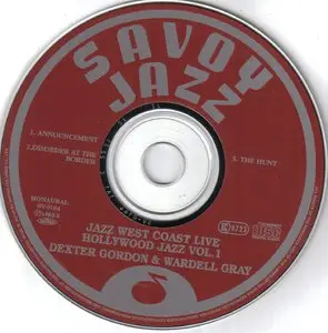 Dexter Gordon & Wardell Gray - Jazz West Coast Live: Hollywood Jazz, Vol.1 (1992)