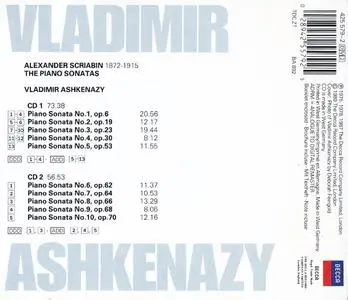 Vladimir Ashkenazy - Scriabin: Piano Sonatas (1989)