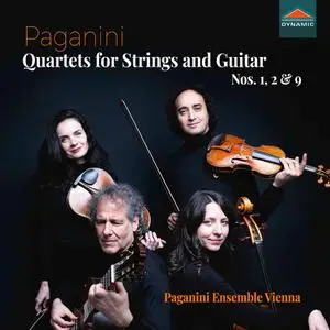 Paganini Ensemble Vienna - Paganini: Quartets for Strings & Guitar Nos. 1, 2 & 9 (2021)