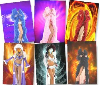 Glamour Templates for Photoshop. Part 1