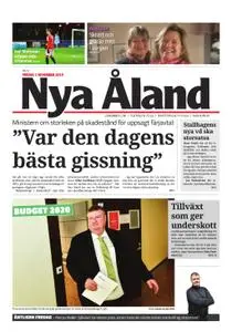 Nya Åland – 01 november 2019