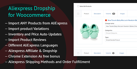 CodeCanyon - Aliexpress Dropship for Woocommerce v1.1.6 - 19821022